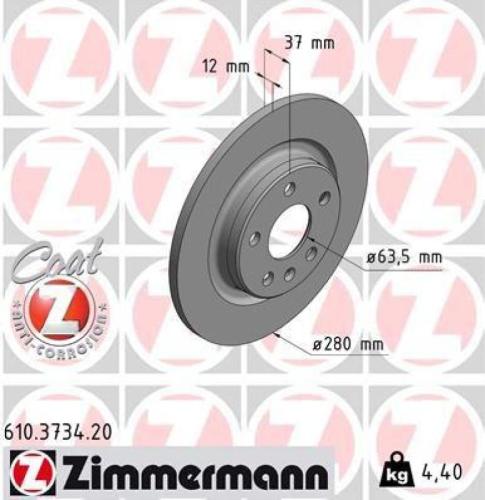ZIMMERMANN Bremsscheibe 610.3733.20 + Bremsbelagsatz, Scheibenbremse 20510.175.2 + Bremsbelagsatz, Scheibenbremse 22997.185.2 + Bremsscheibe 610.3734.20 Bild ZIMMERMANN Bremsscheibe 610.3733.20 + Bremsbelagsatz, Scheibenbremse 20510.175.2 + Bremsbelagsatz, Scheibenbremse 22997.185.2 + Bremsscheibe 610.3734.20