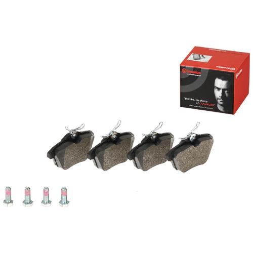 BREMBO Bremsscheibe 08.6768.11 + Bremsbelagsatz, Scheibenbremse P 23 067 Bild BREMBO Bremsscheibe 08.6768.11 + Bremsbelagsatz, Scheibenbremse P 23 067