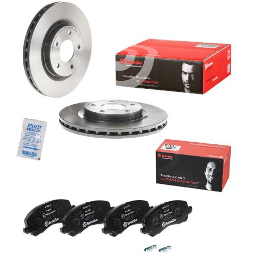 BREMBO Bremsscheibe 09.A637.11 + Bremsbelagsatz, Scheibenbremse P 54 030 Bild BREMBO Bremsscheibe 09.A637.11 + Bremsbelagsatz, Scheibenbremse P 54 030