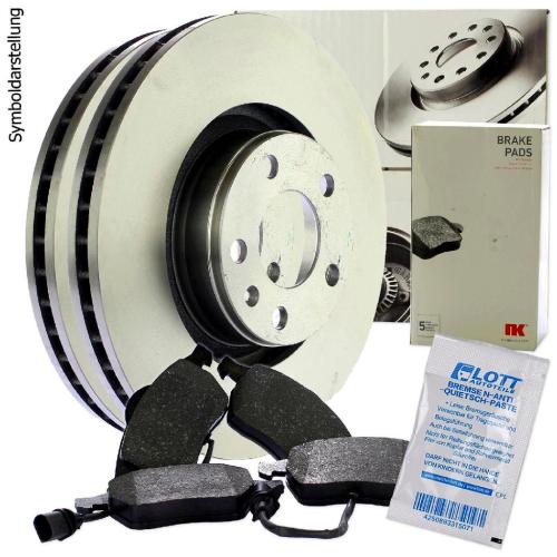 NK Bremsbelagsatz, Scheibenbremse 224782 + Bremsscheibe 2047100 Bild NK Bremsbelagsatz, Scheibenbremse 224782 + Bremsscheibe 2047100