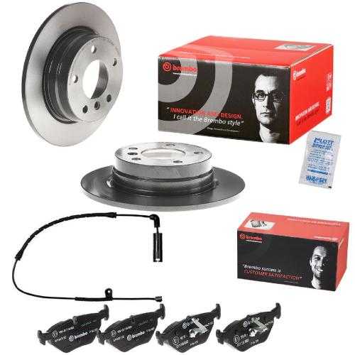 BREMBO Bremsbelagsatz, Scheibenbremse P 06 025 + Warnkontakt, Bremsbelagverschleiß A 00 221 + Bremsscheibe 08.5366.21 Bild BREMBO Bremsbelagsatz, Scheibenbremse P 06 025 + Warnkontakt, Bremsbelagverschleiß A 00 221 + Bremsscheibe 08.5366.21