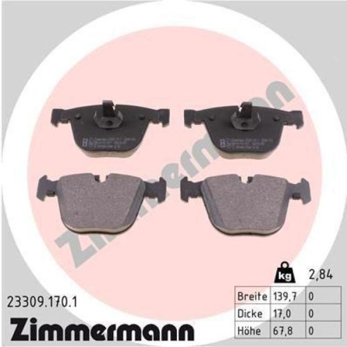 ZIMMERMANN BREMSEN SET Bild ZIMMERMANN BREMSEN SET