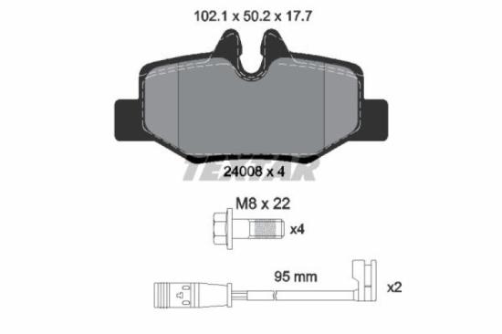 TEXTAR Bremsbelagsatz, Scheibenbremse 2400801 + Bremsbelagsatz, Scheibenbremse 2919202 + Bremsscheibe 93123403 + Bremsscheibe 93123503 Bild TEXTAR Bremsbelagsatz, Scheibenbremse 2400801 + Bremsbelagsatz, Scheibenbremse 2919202 + Bremsscheibe 93123403 + Bremsscheibe 93123503