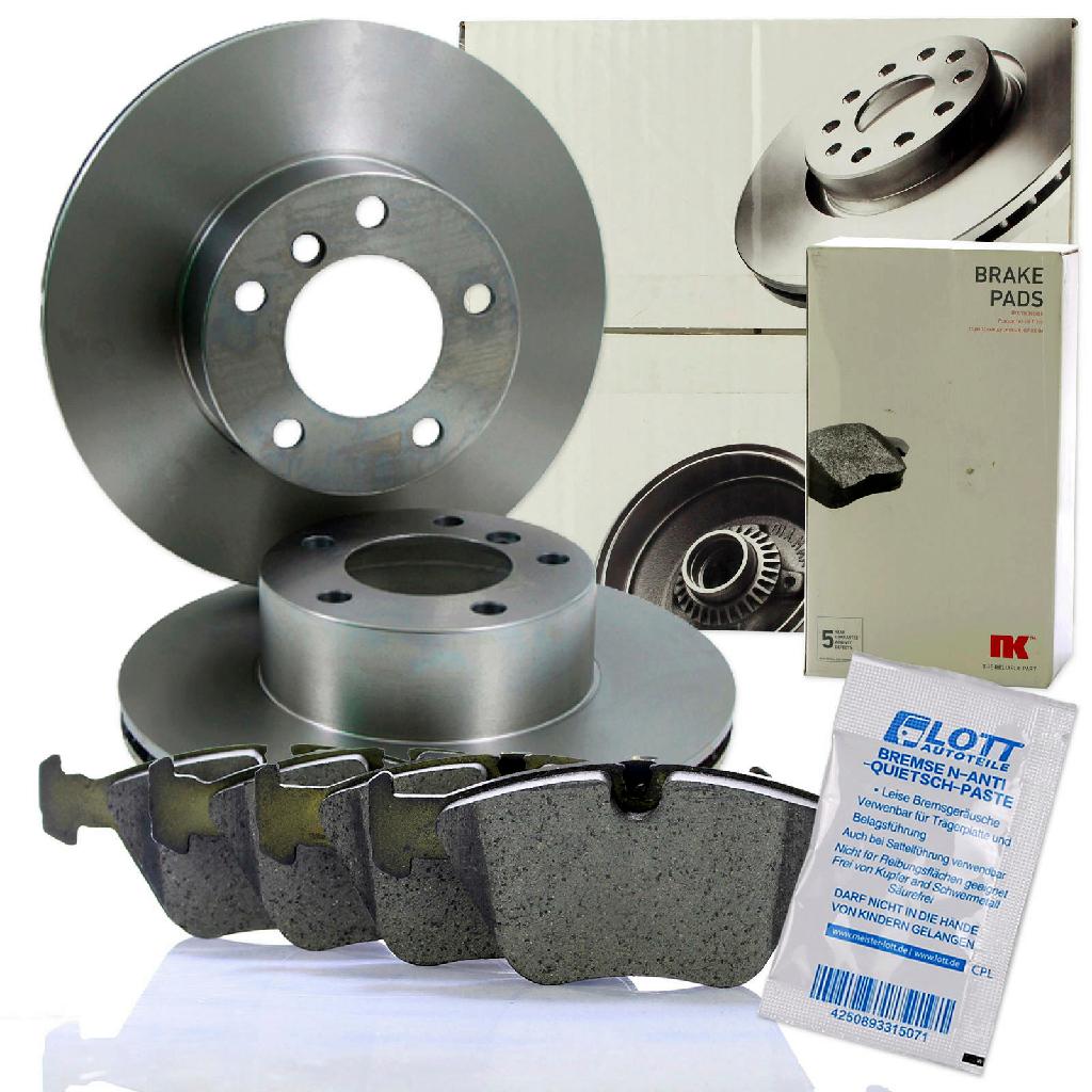 NK Bremsscheibe 201536 + Bremsbelagsatz, Scheibenbremse 221519