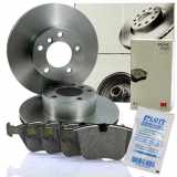 NK Bremsscheibe 201536 + Bremsbelagsatz, Scheibenbremse 221519