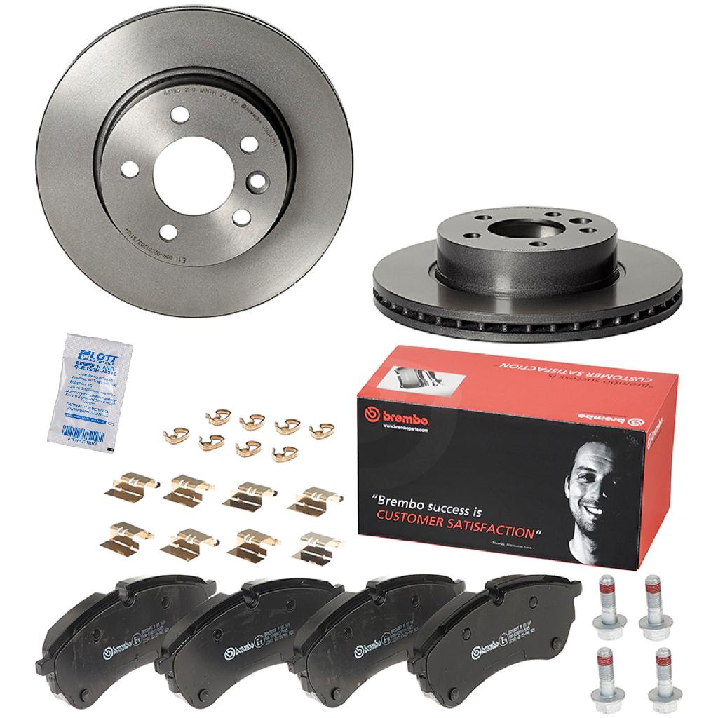 BREMBO Bremsscheibe 09.D421.11 + Bremsbelagsatz, Scheibenbremse P 85 169