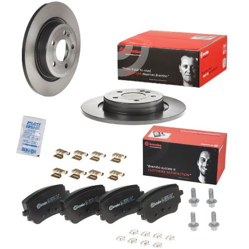 BREMBO Bremsbelagsatz, Scheibenbremse P 50 148 + Bremsscheibe 08.D759.11 Bild BREMBO Bremsbelagsatz, Scheibenbremse P 50 148 + Bremsscheibe 08.D759.11