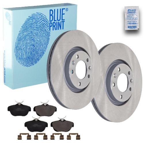 BLUE PRINT Bremsscheibe ADP154359 + Bremsbelagsatz, Scheibenbremse ADP154250 Bild BLUE PRINT Bremsscheibe ADP154359 + Bremsbelagsatz, Scheibenbremse ADP154250