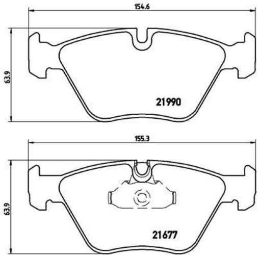 BREMBO Bremsscheibe 09.6924.11 + Warnkontakt, Bremsbelagverschleiß A 00 200 + Bremsbelagsatz, Scheibenbremse P 06 065 Bild BREMBO Bremsscheibe 09.6924.11 + Warnkontakt, Bremsbelagverschleiß A 00 200 + Bremsbelagsatz, Scheibenbremse P 06 065