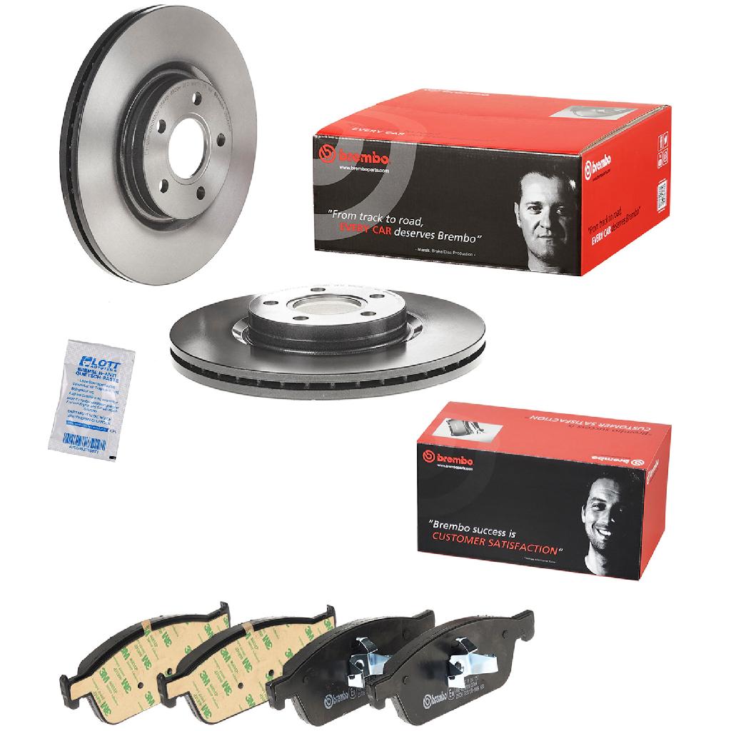 BREMBO Bremsscheibe 09.9468.11 + Bremsbelagsatz, Scheibenbremse P 24 157