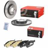 BREMBO Bremsscheibe 09.9468.11 + Bremsbelagsatz, Scheibenbremse P 24 157