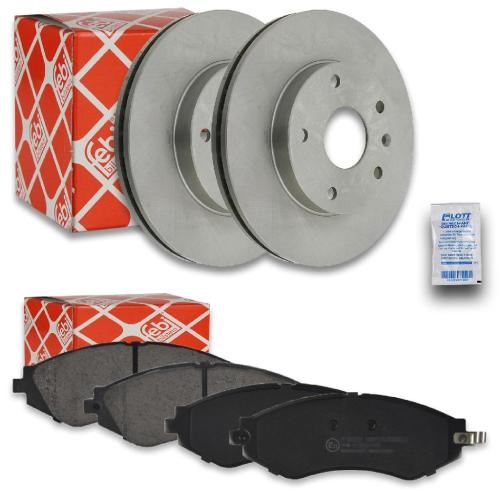 FEBI BILSTEIN Bremsbelagsatz, Scheibenbremse 16510 + Bremsscheibe 23539 Bild FEBI BILSTEIN Bremsbelagsatz, Scheibenbremse 16510 + Bremsscheibe 23539