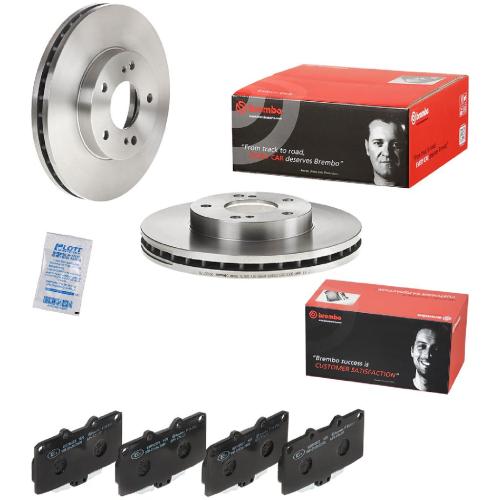 BREMBO Bremsscheibe 09.5931.10 + Bremsbelagsatz, Scheibenbremse P 56 034 Bild BREMBO Bremsscheibe 09.5931.10 + Bremsbelagsatz, Scheibenbremse P 56 034