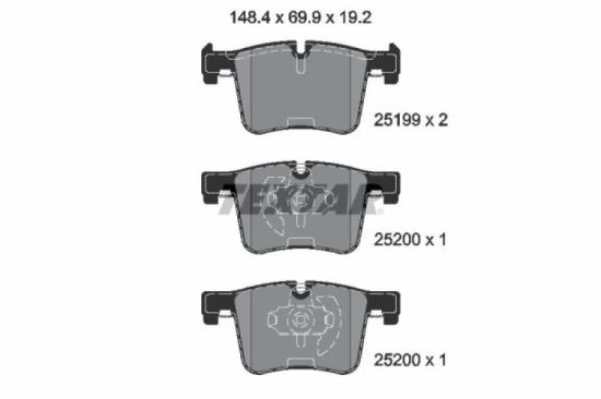 TEXTAR Bremsscheibe 92242005 + Bremsscheibe 92241903 + Bremsbelagsatz, Scheibenbremse 2551401 + Bremsbelagsatz, Scheibenbremse 2519901 BREMBO Warnkontakt, Bremsbelagverschleiß A 00 473 + Warnkontakt, Bremsbelagverschleiß A 00 474 Bild TEXTAR Bremsscheibe 92242005 + Bremsscheibe 92241903 + Bremsbelagsatz, Scheibenbremse 2551401 + Bremsbelagsatz, Scheibenbremse 2519901 BREMBO Warnkontakt, Bremsbelagverschleiß A 00 473 + Warnkontakt, Bremsbelagverschleiß A 00 474