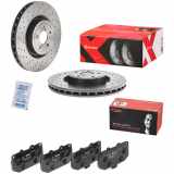 BREMBO Bremsscheibe 09.7812.1X + Bremsbelagsatz, Scheibenbremse P 56 025