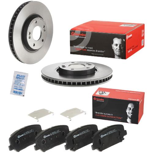 BREMBO Bremsscheibe 09.D210.11 + Bremsbelagsatz, Scheibenbremse P 30 065 Bild BREMBO Bremsscheibe 09.D210.11 + Bremsbelagsatz, Scheibenbremse P 30 065