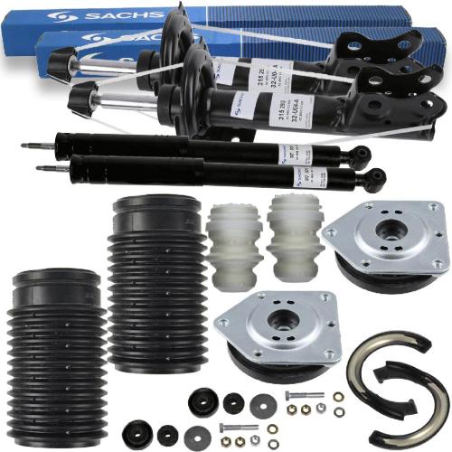 SACHS Federbeinstützlager 802 559 + Staubschutzsatz, Stoßdämpfer 900 305 + Stoßdämpfer 315 293 + Stoßdämpfer 317 337 Bild SACHS Federbeinstützlager 802 559 + Staubschutzsatz, Stoßdämpfer 900 305 + Stoßdämpfer 315 293 + Stoßdämpfer 317 337