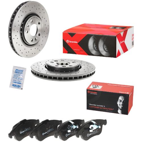 BREMBO Bremsbelagsatz, Scheibenbremse P 68 045 + Bremsscheibe 09.B352.1X Bild BREMBO Bremsbelagsatz, Scheibenbremse P 68 045 + Bremsscheibe 09.B352.1X