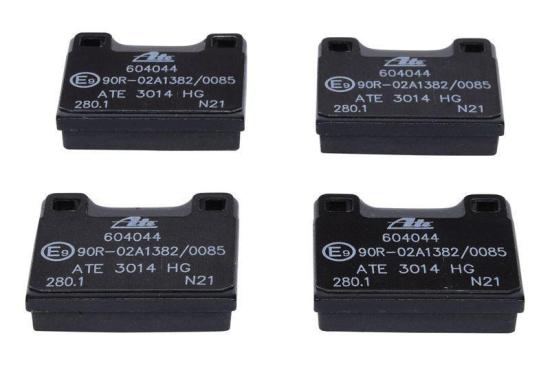 ATE Bremsscheibe 24.0110-0214.1 + Bremsbelagsatz, Scheibenbremse 13.0460-4044.2 Bild ATE Bremsscheibe 24.0110-0214.1 + Bremsbelagsatz, Scheibenbremse 13.0460-4044.2