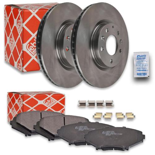 FEBI BILSTEIN Bremsscheibe 108687 + Bremsbelagsatz, Scheibenbremse 116404 Bild FEBI BILSTEIN Bremsscheibe 108687 + Bremsbelagsatz, Scheibenbremse 116404