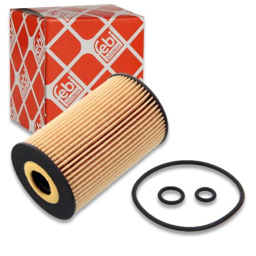 FEBI BILSTEIN Motoröl 32947 + Ölfilter 36634 + Filter, Innenraumluft 37313 + Luftfilter 38861 Bild FEBI BILSTEIN Motoröl 32947 + Ölfilter 36634 + Filter, Innenraumluft 37313 + Luftfilter 38861