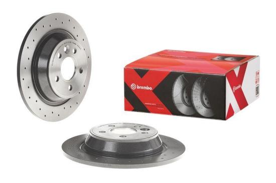 BREMBO Bremsbelagsatz, Scheibenbremse P 24 075 + Bremsscheibe 08.A540.1X Bild BREMBO Bremsbelagsatz, Scheibenbremse P 24 075 + Bremsscheibe 08.A540.1X