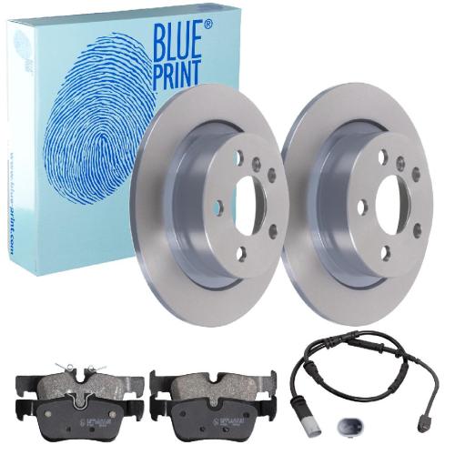 FEBI BILSTEIN Warnkontakt, Bremsbelagverschleiß 102262 BLUE PRINT Bremsscheibe ADB114324 + Bremsbelagsatz, Scheibenbremse ADB114218 Bild FEBI BILSTEIN Warnkontakt, Bremsbelagverschleiß 102262 BLUE PRINT Bremsscheibe ADB114324 + Bremsbelagsatz, Scheibenbremse ADB114218