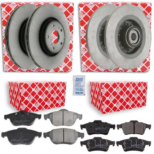 FEBI BILSTEIN Bremsscheibe 21299 + Bremsbelagsatz, Scheibenbremse 16428 + Bremsscheibe 23333 + Bremsbelagsatz, Scheibenbremse 16427 Bild FEBI BILSTEIN Bremsscheibe 21299 + Bremsbelagsatz, Scheibenbremse 16428 + Bremsscheibe 23333 + Bremsbelagsatz, Scheibenbremse 16427