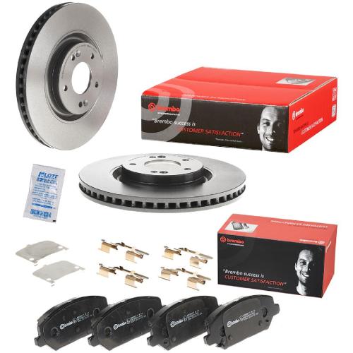 BREMBO Bremsscheibe 09.C245.11 + Bremsbelagsatz, Scheibenbremse P 30 110 Bild BREMBO Bremsscheibe 09.C245.11 + Bremsbelagsatz, Scheibenbremse P 30 110