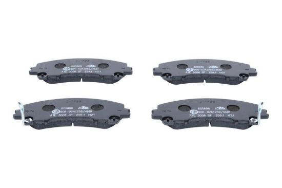 ATE Bremsscheibe 24.0128-0291.1 + Bremsbelagsatz, Scheibenbremse 13.0460-5686.2 Bild ATE Bremsscheibe 24.0128-0291.1 + Bremsbelagsatz, Scheibenbremse 13.0460-5686.2