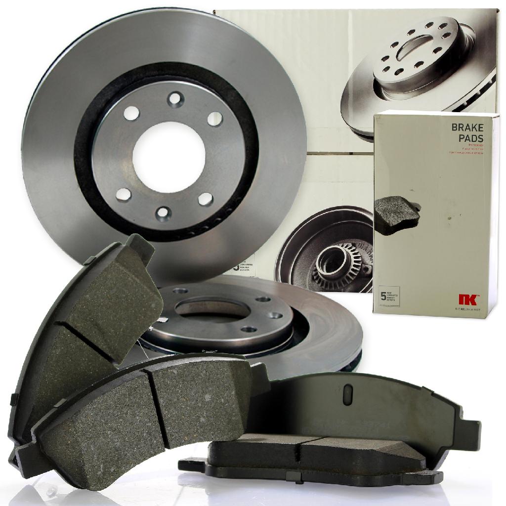 NK Bremsscheibe 201929 + Bremsbelagsatz, Scheibenbremse 223741