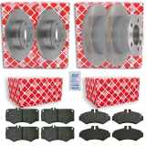 FEBI BILSTEIN Bremsscheibe 22858 + Bremsbelagsatz, Scheibenbremse 16033 + Bremsbelagsatz, Scheibenbremse 16450 + Bremsscheibe 10681