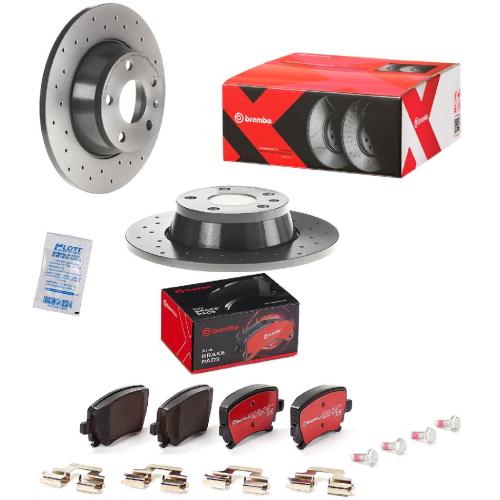 BREMBO Bremsscheibe 08.9769.1X + Bremsbelagsatz, Scheibenbremse P 85 073X Bild BREMBO Bremsscheibe 08.9769.1X + Bremsbelagsatz, Scheibenbremse P 85 073X