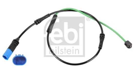 FEBI BILSTEIN Warnkontakt, Bremsbelagverschleiß 173568 + Bremsbelagsatz, Scheibenbremse 173779 + Bremsscheibe 171450 Bild FEBI BILSTEIN Warnkontakt, Bremsbelagverschleiß 173568 + Bremsbelagsatz, Scheibenbremse 173779 + Bremsscheibe 171450