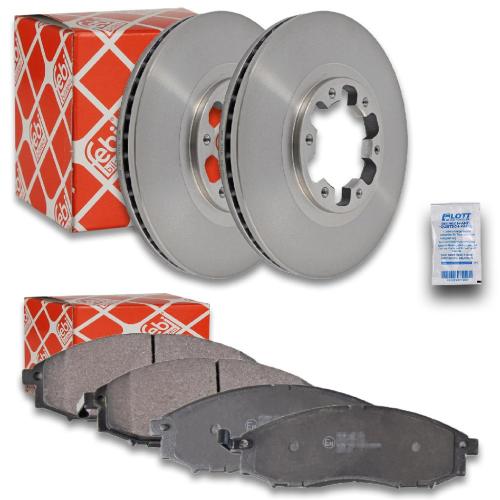 FEBI BILSTEIN Bremsscheibe 170741 + Bremsbelagsatz, Scheibenbremse 170665 Bild FEBI BILSTEIN Bremsscheibe 170741 + Bremsbelagsatz, Scheibenbremse 170665