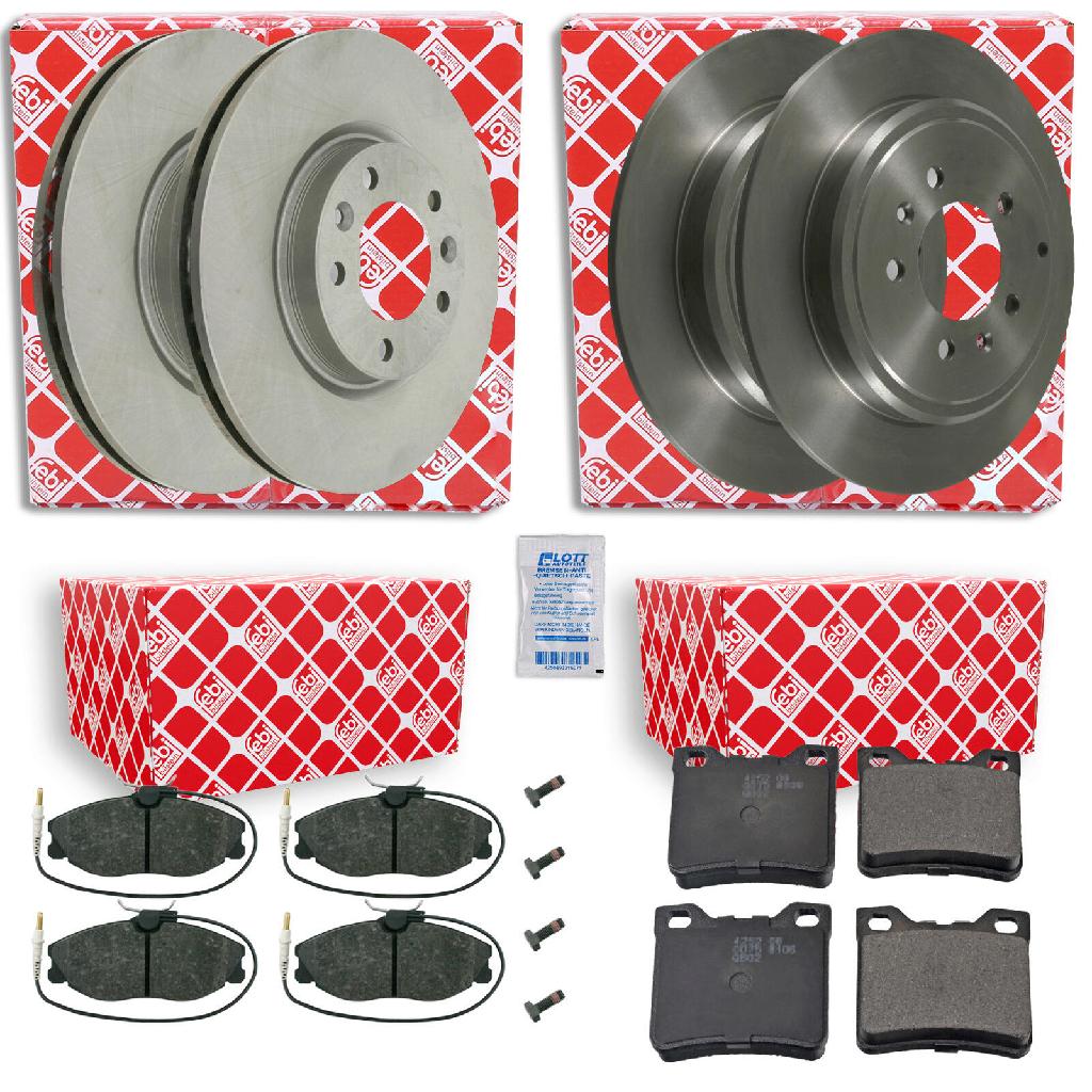 FEBI BILSTEIN Bremsscheibe 22921 + Bremsbelagsatz, Scheibenbremse 16219 + Bremsbelagsatz, Scheibenbremse 16257 + Bremsscheibe 21123