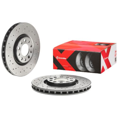 BREMBO Bremsscheibe 09.9363.2X + Bremsbelagsatz, Scheibenbremse P 23 103 Bild BREMBO Bremsscheibe 09.9363.2X + Bremsbelagsatz, Scheibenbremse P 23 103