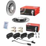 BREMBO Bremsscheibe 08.A759.11 + Bremsbelagsatz, Scheibenbremse P 85 118