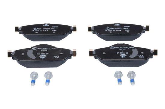 ATE Bremsbelagsatz, Scheibenbremse 13.0460-2792.2 + Bremsscheibe 24.0128-0330.1 + Bremsbelagsatz, Scheibenbremse 13.0460-7304.2 + Warnkontakt, Bremsbelagverschleiß 24.8190-0067.2 + Bremsscheibe 24.0112-0300.1 Bild ATE Bremsbelagsatz, Scheibenbremse 13.0460-2792.2 + Bremsscheibe 24.0128-0330.1 + Bremsbelagsatz, Scheibenbremse 13.0460-7304.2 + Warnkontakt, Bremsbelagverschleiß 24.8190-0067.2 + Bremsscheibe 24.0112-0300.1