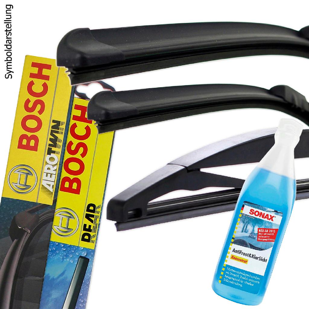 BOSCH Wischblatt 3 397 004 559 + Wischblatt 3 397 007 120 SONAX Frostschutz, Scheibenreinigungsanlage 03321000