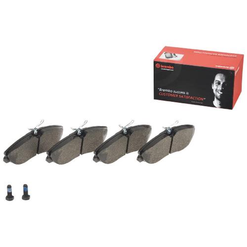 BREMBO Bremsscheibe 09.6816.10 + Bremsbelagsatz, Scheibenbremse P 24 039 Bild BREMBO Bremsscheibe 09.6816.10 + Bremsbelagsatz, Scheibenbremse P 24 039