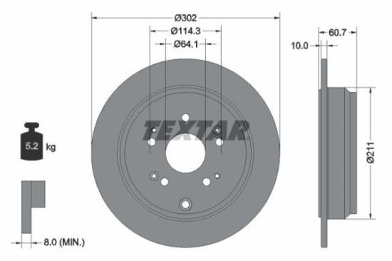 TEXTAR Bremsscheibe 92227203 + Bremsbelagsatz, Scheibenbremse 2463501 + Bremsbelagsatz, Scheibenbremse 2463801 + Bremsscheibe 92184803 Bild TEXTAR Bremsscheibe 92227203 + Bremsbelagsatz, Scheibenbremse 2463501 + Bremsbelagsatz, Scheibenbremse 2463801 + Bremsscheibe 92184803