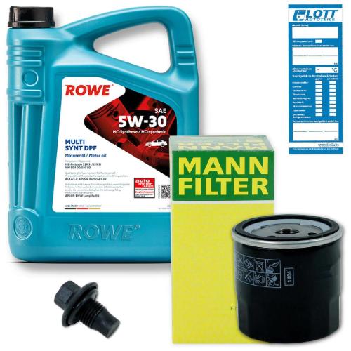 Rowe Inspektionskit Motoröl + Ölfilter + Ablassschraube Bild Rowe Inspektionskit Motoröl + Ölfilter + Ablassschraube