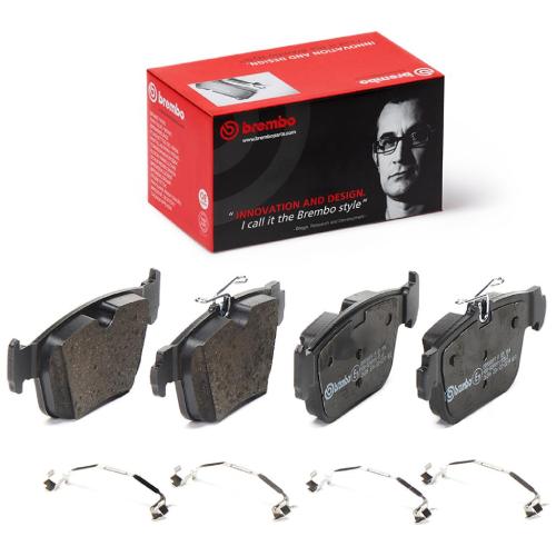 BREMBO Bremsscheibe 08.C501.1X + Bremsbelagsatz, Scheibenbremse P 85 184 Bild BREMBO Bremsscheibe 08.C501.1X + Bremsbelagsatz, Scheibenbremse P 85 184