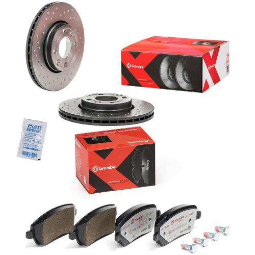 BREMBO Bremsscheibe 09.9078.2X + Bremsbelagsatz, Scheibenbremse P 68 033X Bild BREMBO Bremsscheibe 09.9078.2X + Bremsbelagsatz, Scheibenbremse P 68 033X