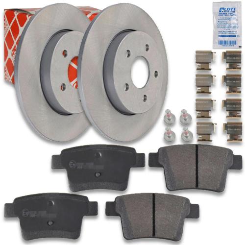 FEBI BILSTEIN Bremsbelagsatz, Scheibenbremse 16571 + Bremsscheibe 19827 Bild FEBI BILSTEIN Bremsbelagsatz, Scheibenbremse 16571 + Bremsscheibe 19827