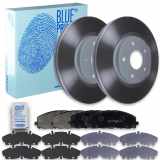 BLUE PRINT Bremsbelagsatz, Scheibenbremse ADA104268 + Bremsscheibe ADA104371