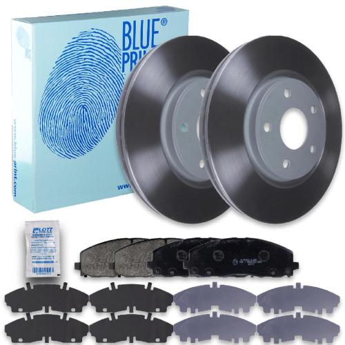 BLUE PRINT Bremsbelagsatz, Scheibenbremse ADA104268 + Bremsscheibe ADA104371 Bild BLUE PRINT Bremsbelagsatz, Scheibenbremse ADA104268 + Bremsscheibe ADA104371