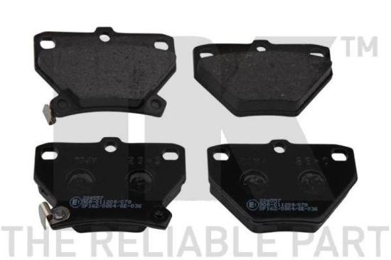 NK Bremsbelagsatz, Scheibenbremse 224557 + Bremsscheibe 2045156 Bild NK Bremsbelagsatz, Scheibenbremse 224557 + Bremsscheibe 2045156