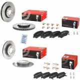 BREMBO Bremsscheibe 08.9460.61 + Bremsbelagsatz, Scheibenbremse P 23 179 + Bremsscheibe 09.5180.41 + Bremsbelagsatz, Scheibenbremse P 23 178